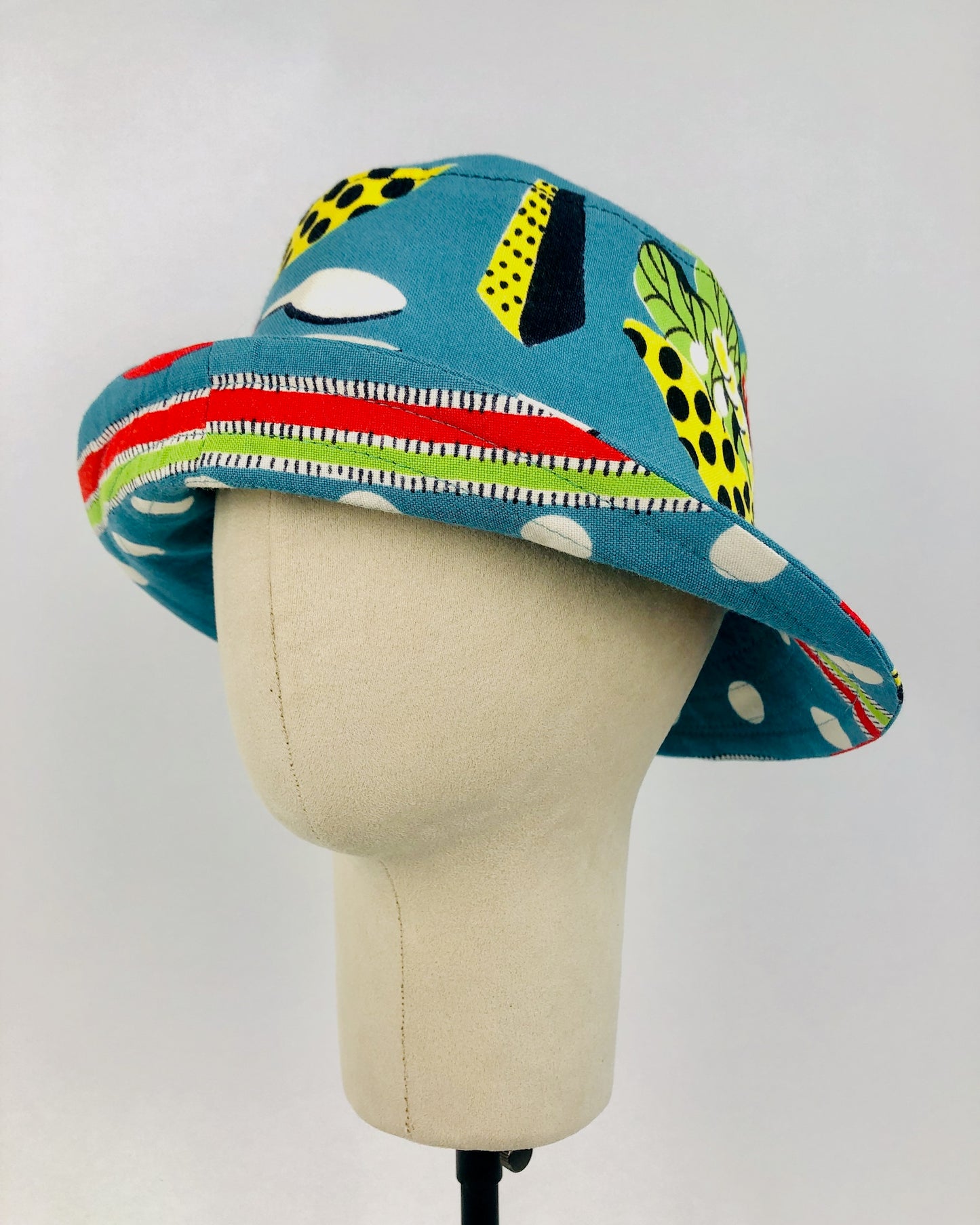 Bucket hat - Teal Bistro