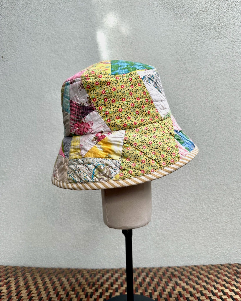 Tutti Frutti Quilted Patchwork Bucket Hat
