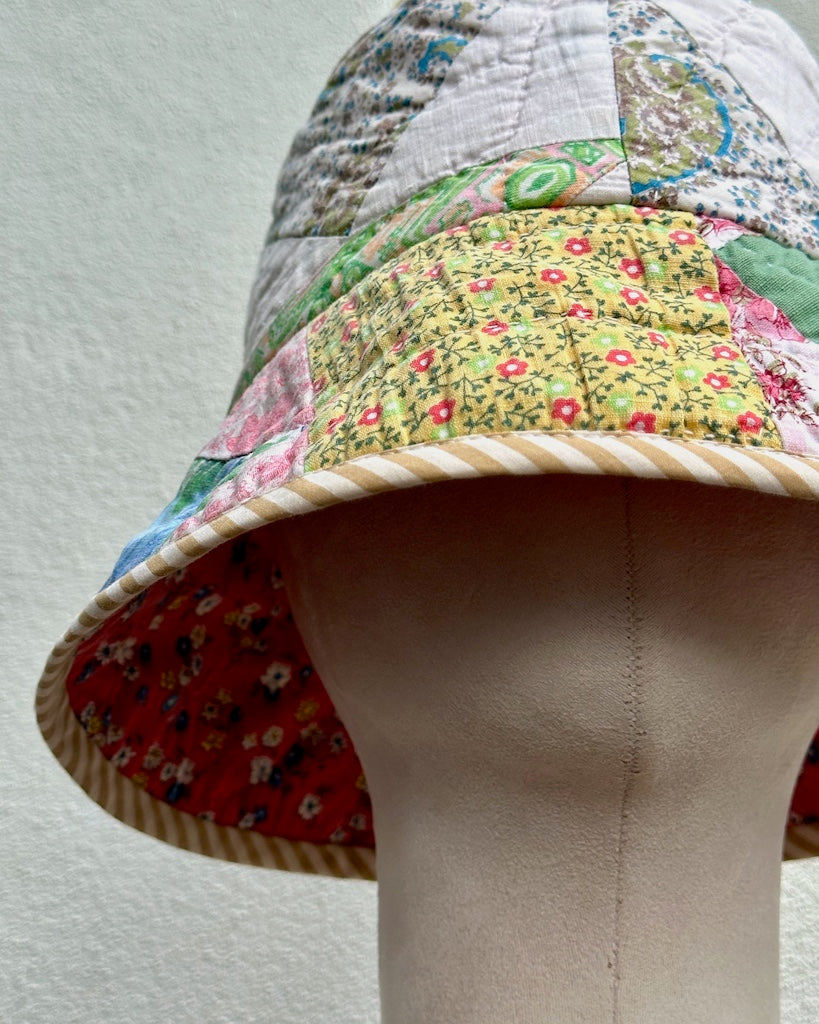 Tutti Frutti Quilted Patchwork Bucket Hat