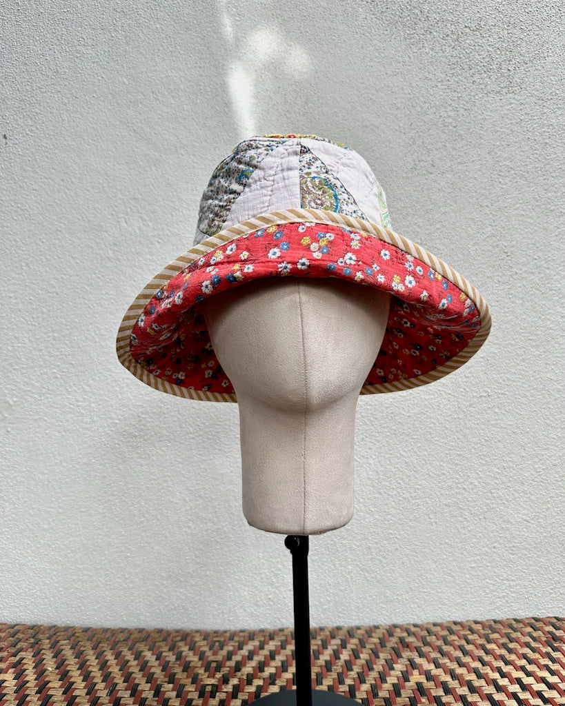Tutti Frutti Quilted Patchwork Bucket Hat