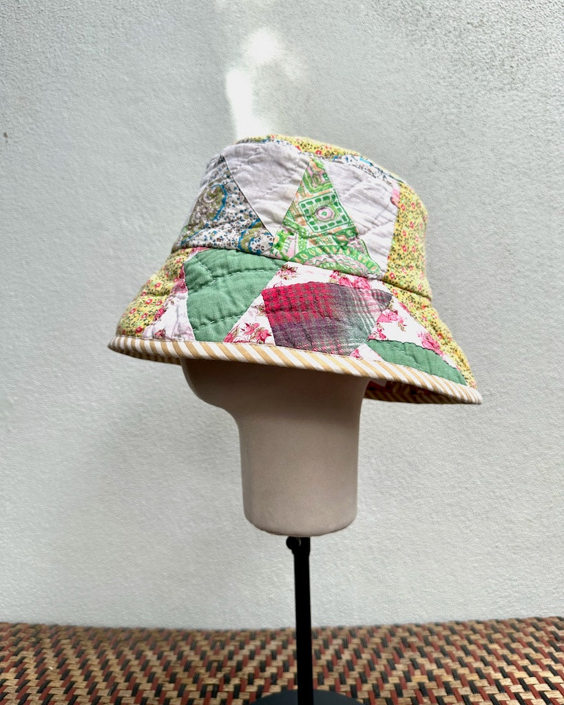 Tutti Frutti Quilted Patchwork Bucket Hat